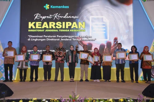 Rapat Koordinasi Kearsipan di Lingkungan Direktorat Jenderal Tenaga Kesehatan