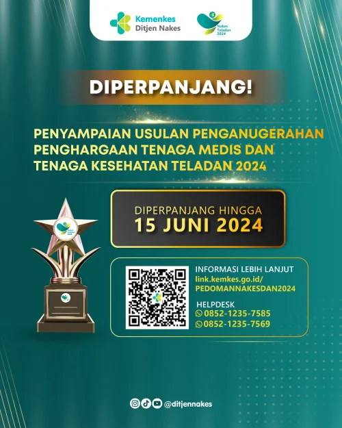 Penganugerahan Penghargaan Tenaga Medis dan Tenaga Kesehatan  Teladan 2024
