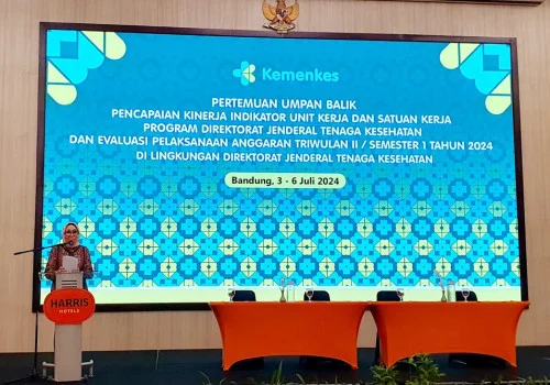 Pertemuan Umpan Balik Pencapaian Kinerja Indikator Unit Kerja dan Satuan Kerja Program Ditjen Nakes