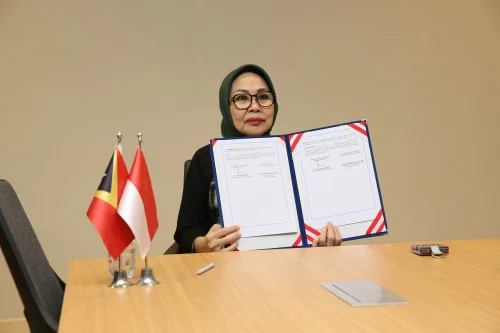 Tingkatkan Kualitas Layanan Kesehatan: Indonesia dan Timor Leste Tandatangani Perjanjian Teknis untuk Program Pendidikan dan Pelatihan Tenaga Kesehatan