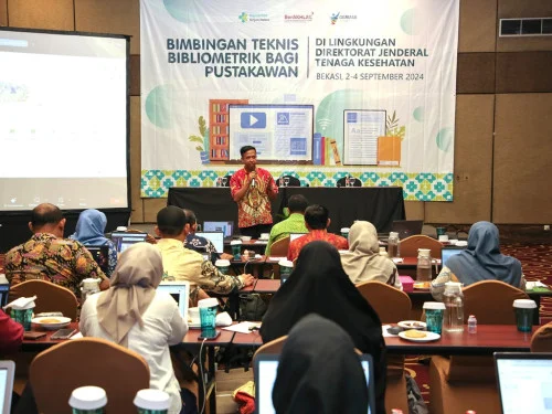 Bimtek Bibliometrik: Strategi Baru Pustakawan di Lingkungan Ditjen Nakes untuk  Tingkatkan Pelayanan Perpustakaan
