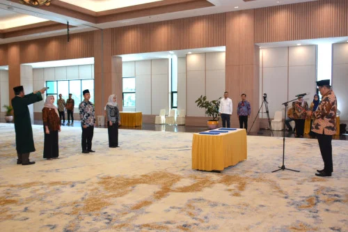 Pelantikan dan Angkat Sumpah Pejabat Fungsional di lingkungan Direktorat Jenderal SDMK