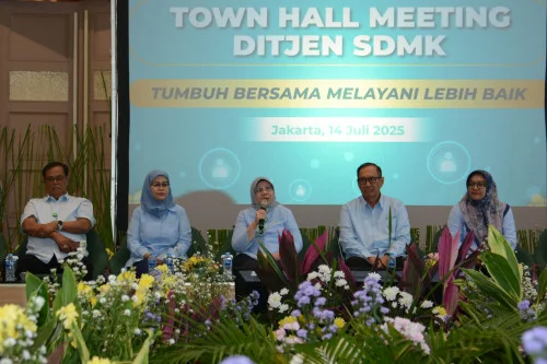 Townhall Meeting Ditjen SDM Kesehatan : Tumbuh Bersama, Melayani Lebih Baik