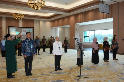 Pelantikan dan pengambilan sumpah dan janji pejabat fungsional di lingkungan Direktorat Jenderal Sumber Daya Manusia Kesehatan