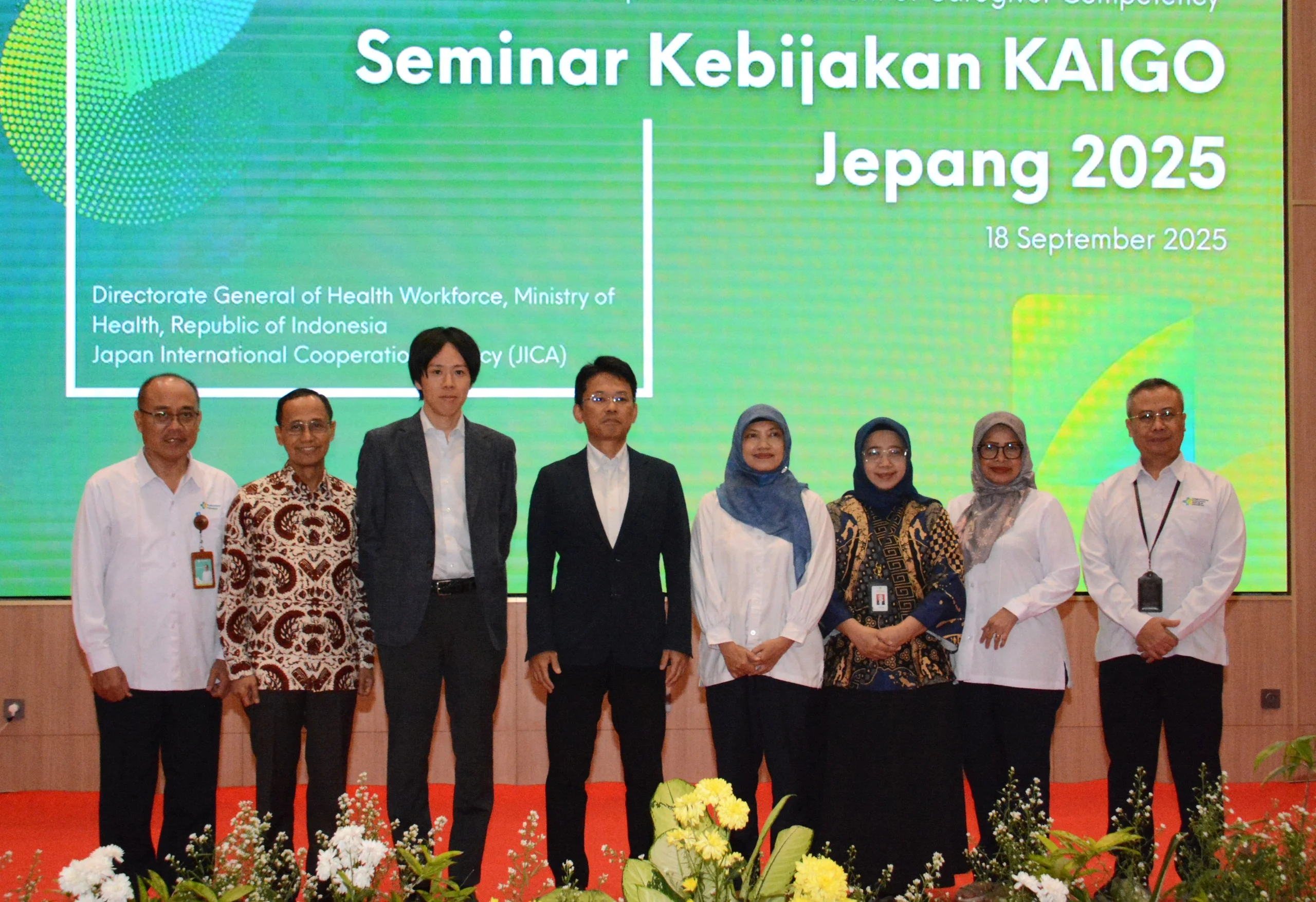 Direktorat Jenderal SDMK dan JICA (Japan International Cooperation Agency) Menyelenggarakan Seminar KAIGO 2025