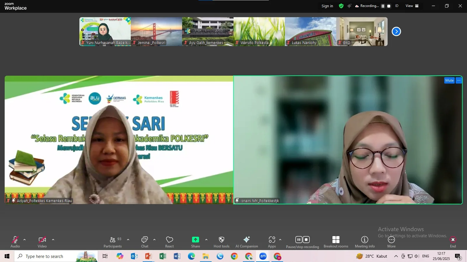 Sharing Session #2 dan Launching E-Book “Inovasi Perpustakaan” Warnai Semangat Pembaruan di Lingkungan Ditjen Tenaga Kesehatan