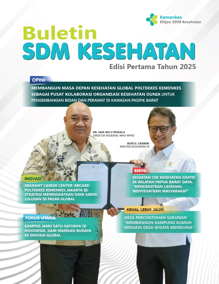 Buletin SDM Kesehatan Edisi Pertama Tahun 2025
